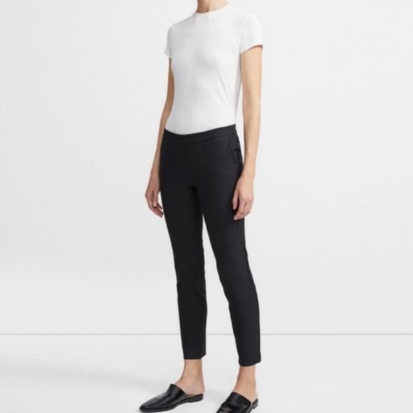 Theory Navalane Bi-Stretch Skinny Pant Size 10 Night Navy - Picture 1 of 6